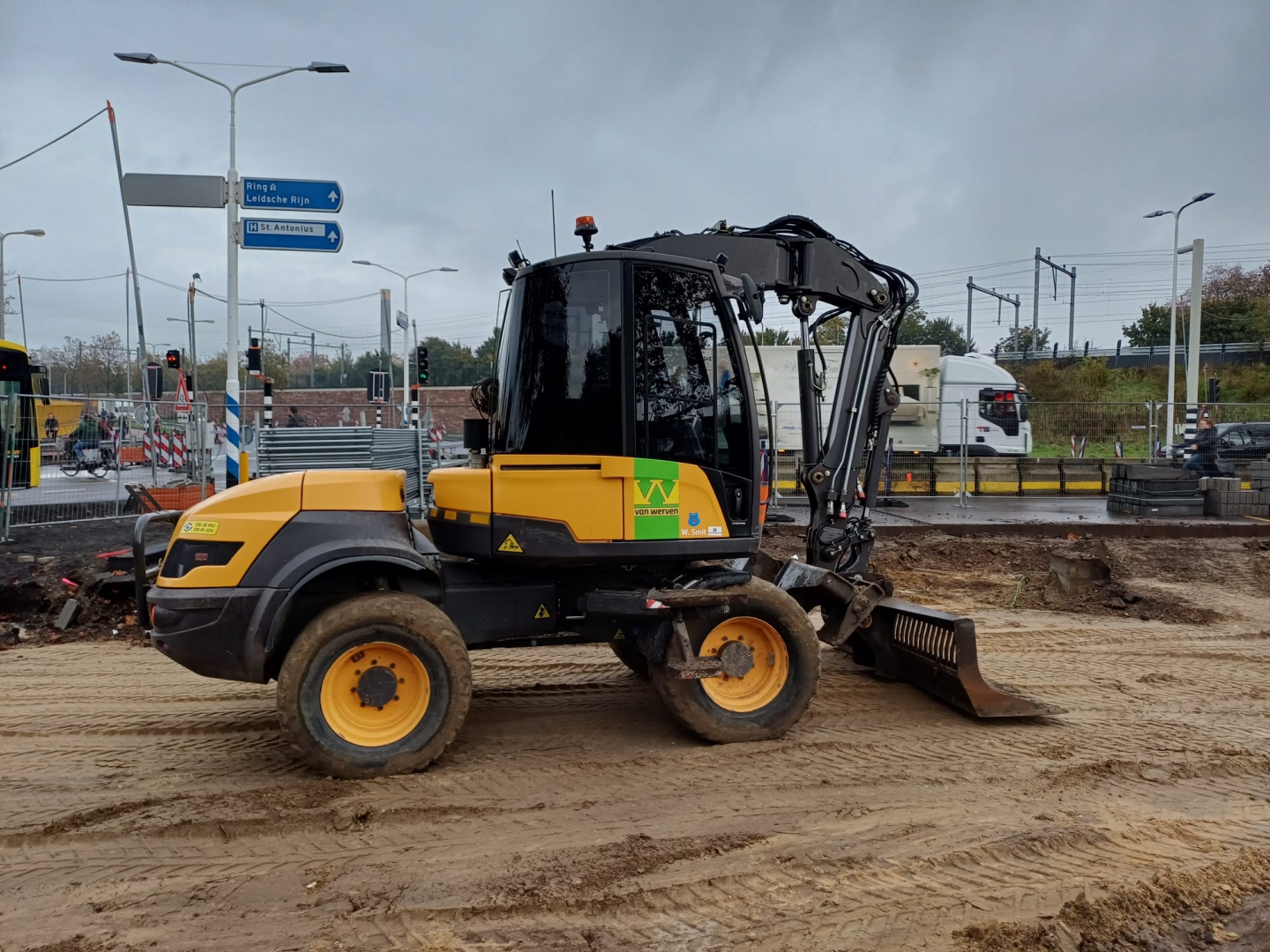 Combi laadschop/kraan - Mecalac