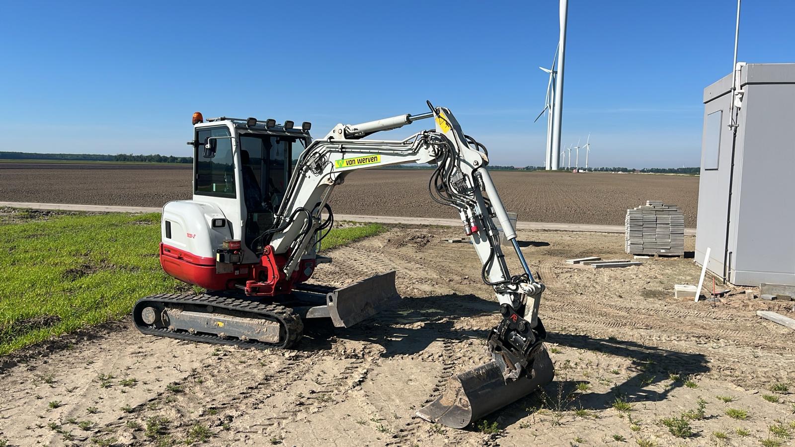 Minikraan (3,50 ton)
